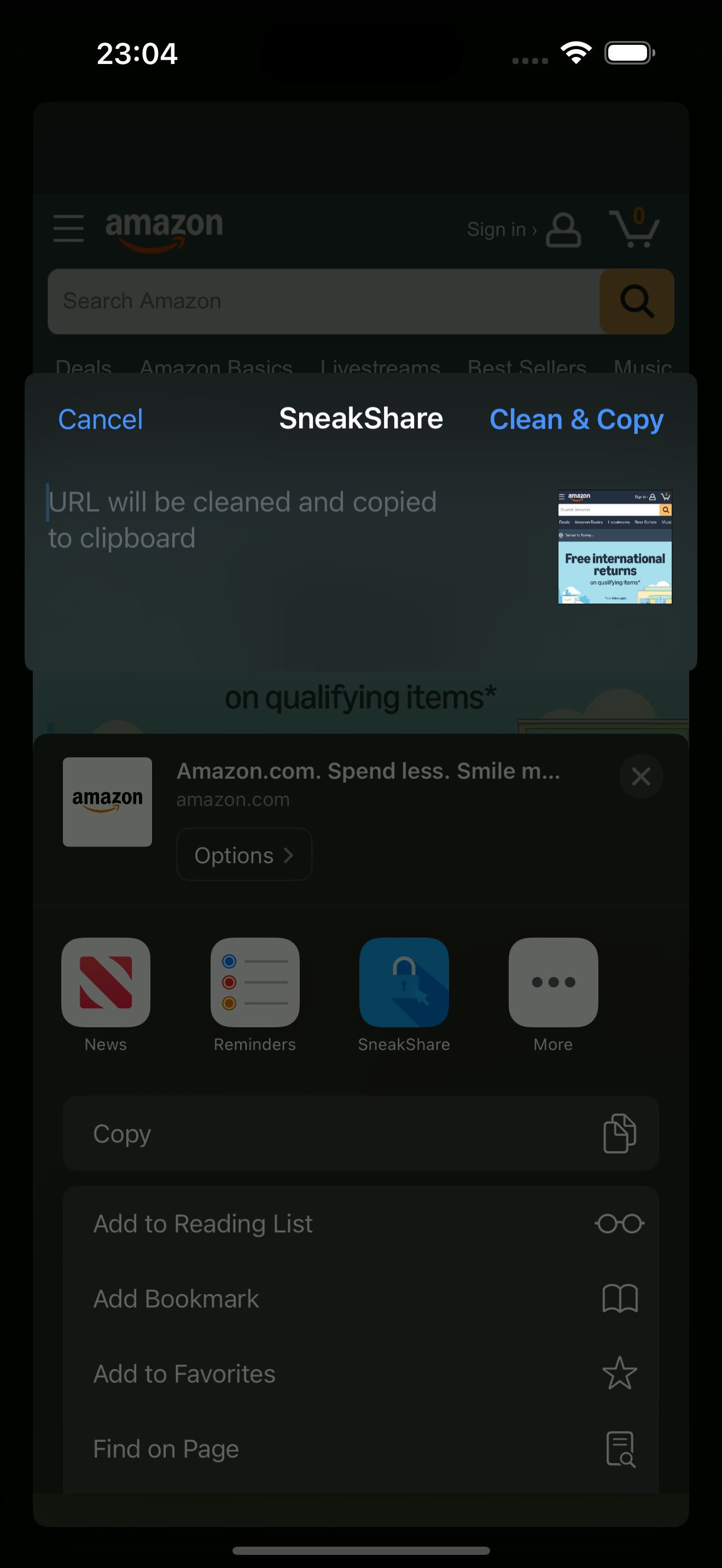 SneakShare Screenshot 6